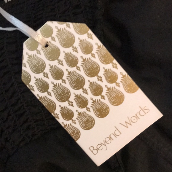 Beautiful black dress, NWT, size L - Picture 5 of 5